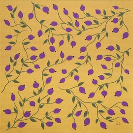 Sanyo Shoji Grosella C14-B Khaki, 2 Width Groseya, Decorative Goods (Fashion Accessories)