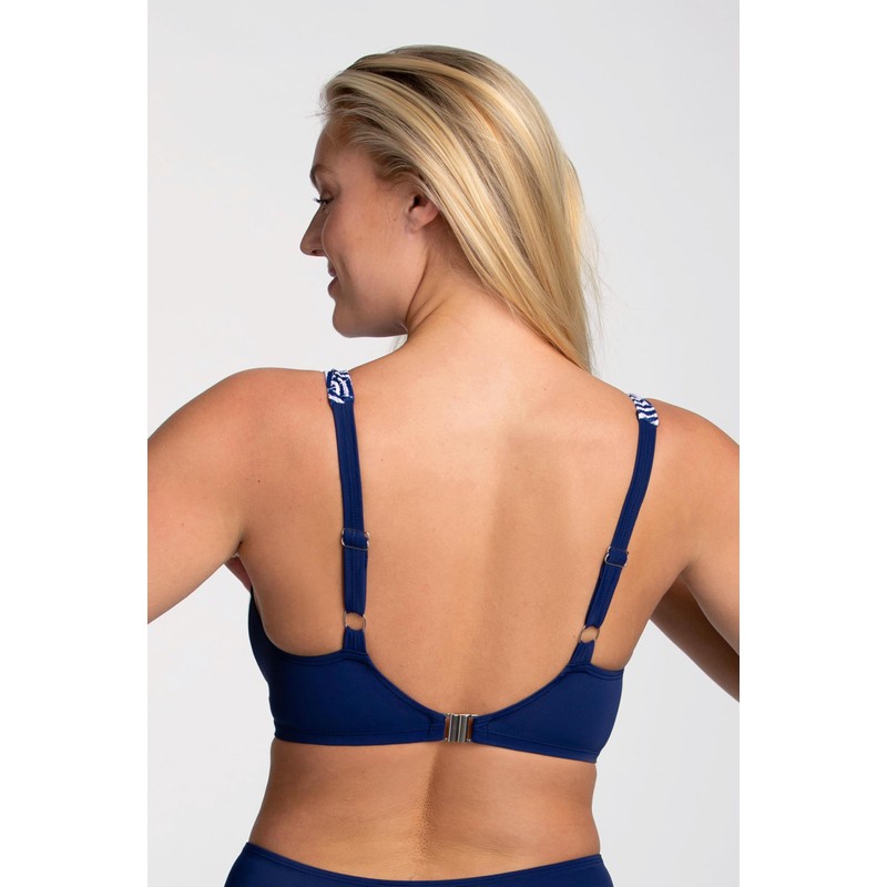 Miss Mary of Sweden Azur Underwired Patterned Bikini Bra for
