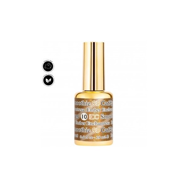 DND DC 9D Cat Eyes Gel Polish #10 - Ember