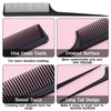 Mabor 4 Pcs Rat Tail Combs, Fine Tooth Comb Hair