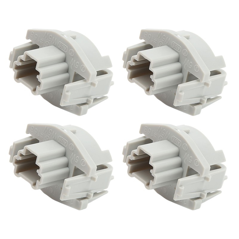 4 Pcs Brake Taillight Socket Bracket 34102 S60 003 License