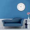 Simple Mute Quartz Wall Big Watch Hanging Clock Home Office