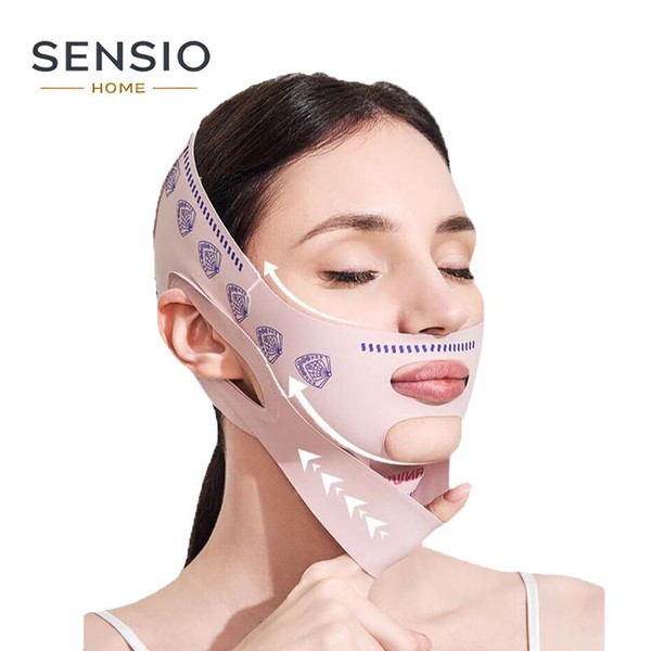 SENSIOHOME V Line Face Lifting Strap for Double Chin Reduction,Face