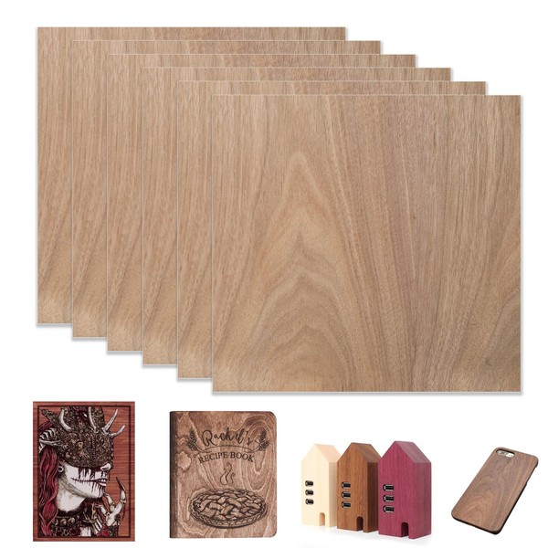 Longer Diversified Double Sided Plywood Sheets (11.8" x 11.8“ x