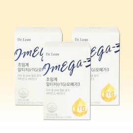 Dr.Lin Supercritical RG Omega 3 3 Month Omega 3 Unsaturated Fatty Acid / 닥터린 초임계 알티지오메가3 3개월 오메가3 불포화지방산