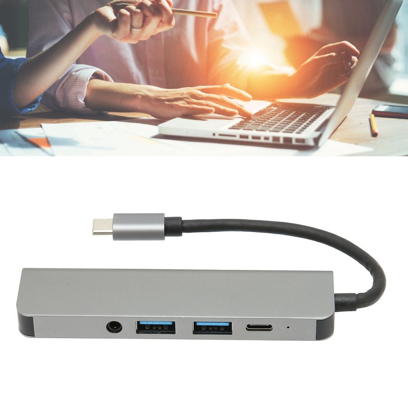 USB C Hub 5 in 1 5Gbps Transmission Type C