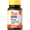 Sundance Iron Supplement Ferrous Sulfate 325mg | 100 Tablets |