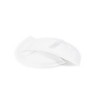 Dritz 3/8" Covered Set-in Shoulder Pads 2/Pkg, White