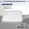 Left Driver Side Mirror Glass w/Power Heated & Blind Spot