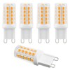G9 LED Bulb, Dimmable 40W T4 G9 Bulb Halogen Equivalent,