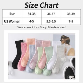 Calcetines para Mujer 10 Pares Algodón Calcetas Deportivas Transpirables Calcetas Antideslizantes Adecuado para Compras de Yoga y Fitness(Blanco)