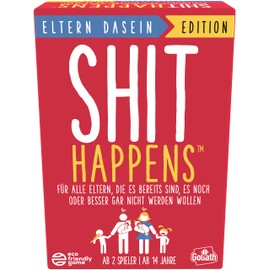 Goliath Happens Parents Dasein Edition, Card Game from 14 Years, Board Games for 2 or More Players