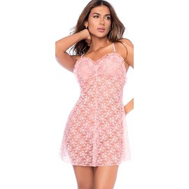 Mapale 7605 Babydoll, Light Pink, S/M