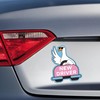 CNhoqc 4pcs Funny Goose New Driver Car Magnet, Cute Shivering