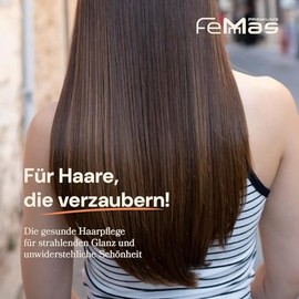 FemMas Bi-Phase Spray Milk Sofortpflege 320ml | Leave-in Pflege | Glanz und Geschmeidigkeit | Milchproteine beugen Haarausfall vor