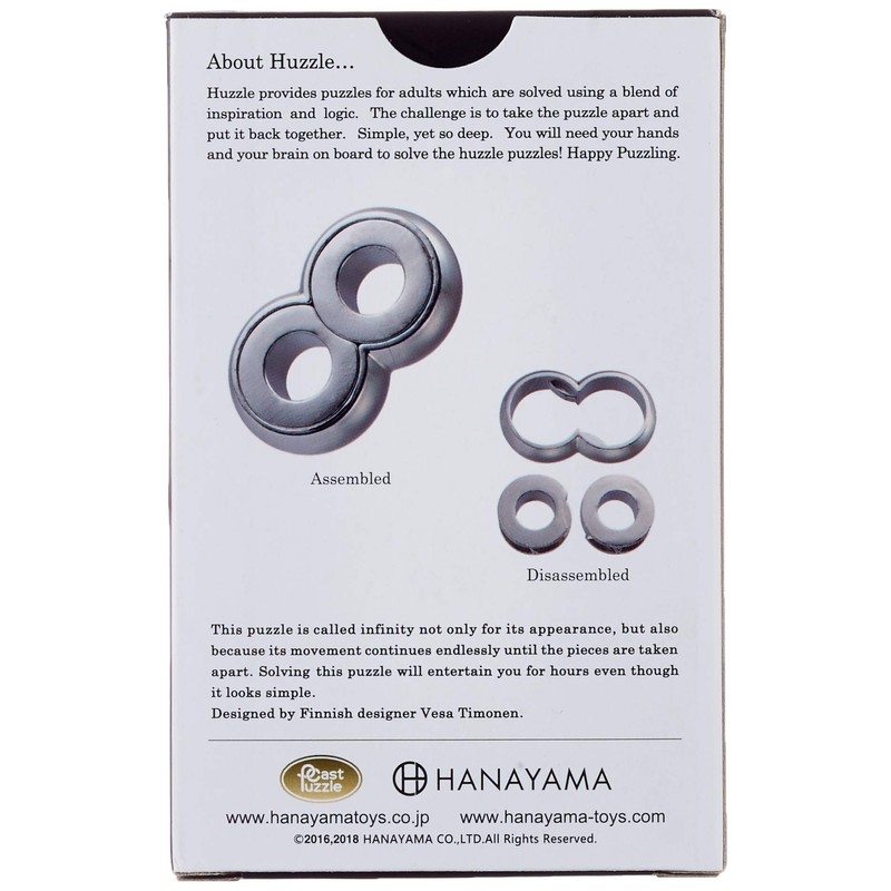 Bartl Huzzle Cast Puzzles, 50 Different High Quality Metal Puzzles