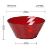 Omada Linea Diamond Design Bowl for Kitchen with Diamond Effect.