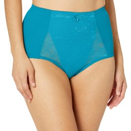 Rhonda Shear Women's Curve Envy Pin Up Brief, Aqua Sea
