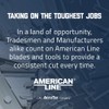 American Line 2-Notch Utility Knife Blades with Dispenser - Precision