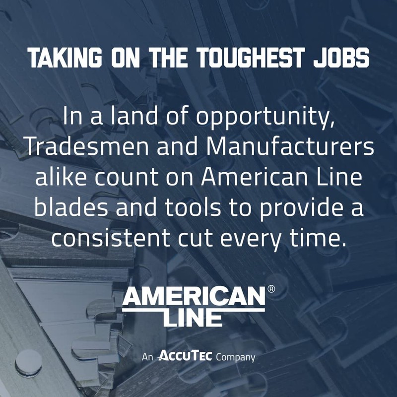 American Line 2-Notch Utility Knife Blades with Dispenser - Precision
