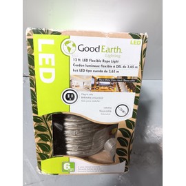 GOOD EARTH 12 FT LED FLEXIBLE ROPE LIGHT