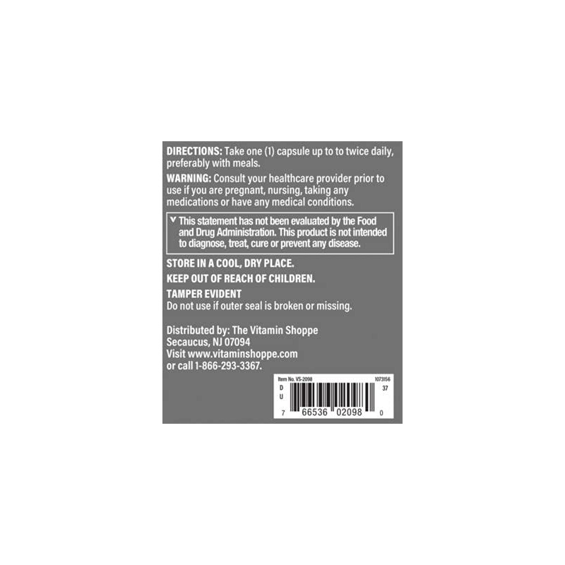 The Vitamin Shoppe Saw Palmetto Berries 540MG (300 Capsules)