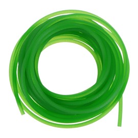 HARFINGTON Polyurethane Round Belts 2.5mm Dia 16.4ft(5 Meters) Length Rough Surface PU Urethane Belt for Drive Transmission, Green