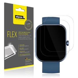 dipos FLEX 2x Schutzfolie klar passend für Fempoin P99 1.95 Zoll, 100% Displayabdeckung, Anti-Shock, Fingerprint Kompatibel, Case-Friendly, Full Cover Displayschutz Folie