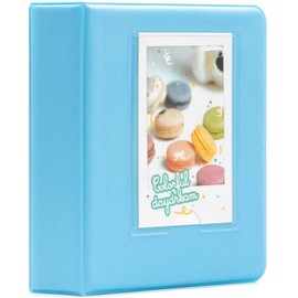xingmo Mini 3 Inch Film 64 Pockets Photo Album (Blue)