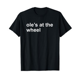 Funny Soccer Football Man Utd Ole Wheel Tee United T-Shirt