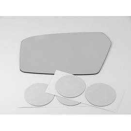 10-11 Linc MKZ, 06 Zephyr, Flat Left Driver Side Mirror Glass Lens (Direct Fit-Over for Auto-Dimming Mirror, Glass Does Not Auto-Dim) W/o Backing Plate, Comes with Adhesive, USA