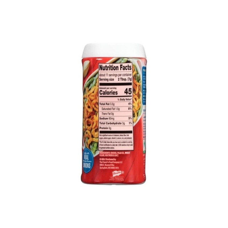 French's Original Crispy Fried Onions, 2.8 oz