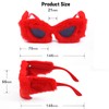 Dollger Cat Eye Sunglasses Party Glasses-Women Punk Soft Fur Velvet