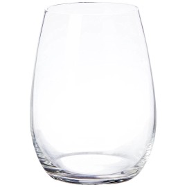 Riedel O Stemless Spirit Glasses Set of 2 Dishwasher Safe Trendy Design