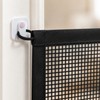 Pet Barrier Gate for Dogs – Foldable Breathable Mesh Fence
