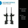 TRQ Front Strut Assembly Set Compatible with 2003-2007 Nissan Murano
