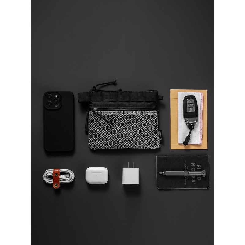 TACTICAL_GEEK Storage A16 EDC Small Bag, Waterproof Nylon Organisation, Multifunctional