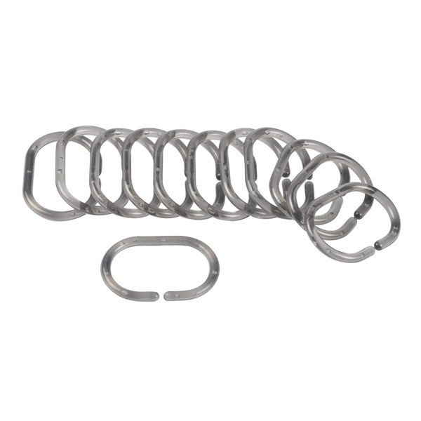 Douceur d'Intérieur Shower Curtain Rings 12 Pieces 4 X 0.4