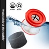 2 Pack 49-90-1900 HEPA Filter Replacement Compatible with Milwaukee Wet/Dry