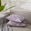 GIGIZAZA Decorative Throw Pillow Covers 20 x 20,Voilet Purple Sofa