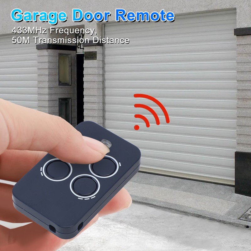 Garage Door Remote Control 433MHz Wireless Door Opener Long Range