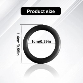 stymart 50 Pcs Oil Drain Plug O-Ring, Nitrile Rubber O Ring Gasket for Harley Davidson