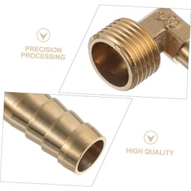 CIYODO Copper Elbow Accessories Brass Hose Connectors 90 Degree Elbow Connector Kit