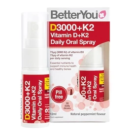 BetterYou Vitamin D + K2 Spray 12ml