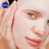 Nivea Mascarilla Facial con Agua de Rosas y Ácido Hialurónico,