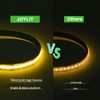 JOYLIT - 24V RGBW COB LED Strip, 16.4ft/5m, 784LEDs/M, 12mm