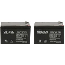 UB12120 12V 12AH SLA Battery 12 Volt - F2 Terminal/ 2 Pack