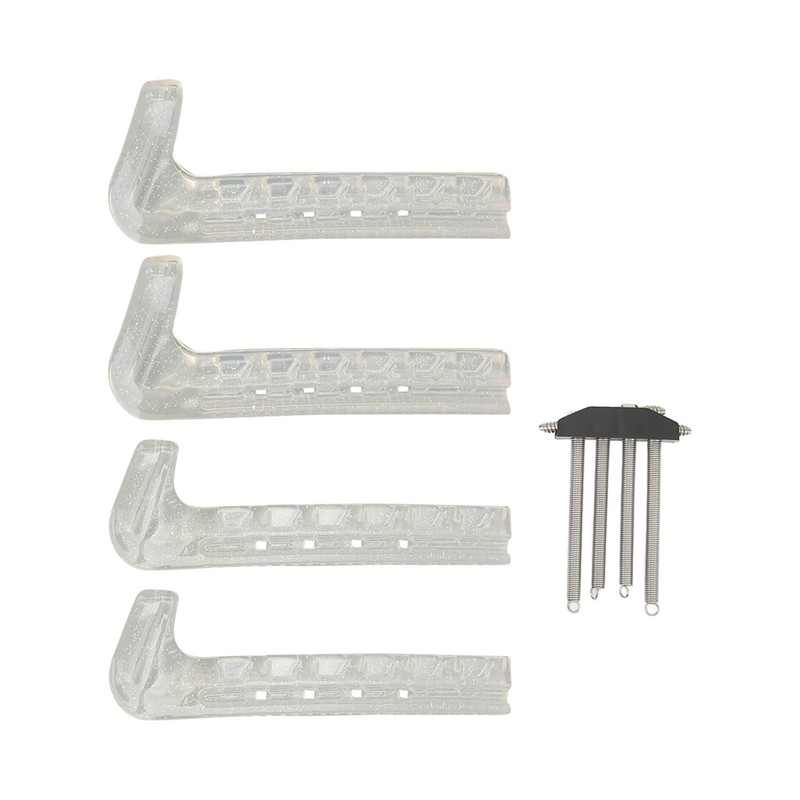 2 Pairs Skate Guards Portable Ice Skate Blade Covers Adjustable