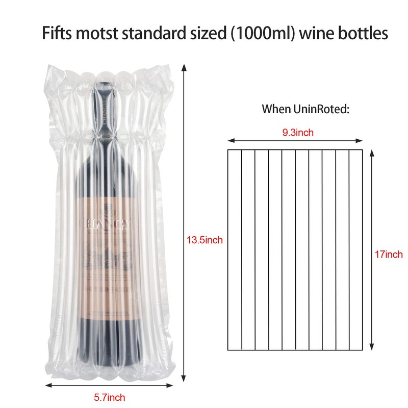 Wine Protector Bags for Travel, Wine Sleeve Protector Inflatable Air