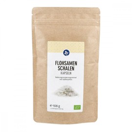 Psyllium Husks 500 mg Organic Capsules Pack of 180